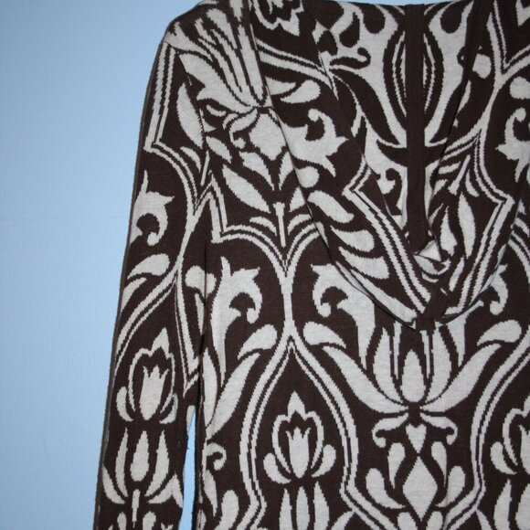 Avalanche Side Zip Front Cardigan Hooded Large - Picture 8 of 13